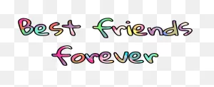 Best Friends Forever Bestfriends Declaration Love - Friends ClipartFlare.com 