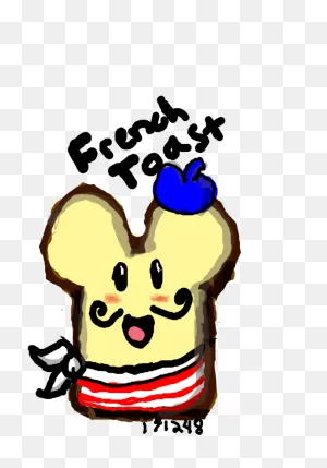 French Toast By Okamirami French Toast By Okamirami - French Toast ClipartFlare.com 