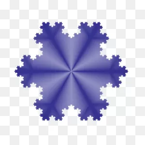 L System Fractal Chromatic 2 | Free PNG-WebP