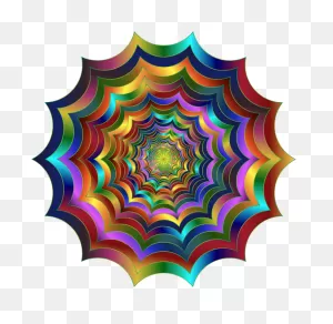 Symmetry,fractal Art,circle Png Clipart - Royalty Free PNG-WebP / Png