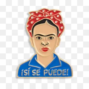 Frida Kahlo Lapel Pin