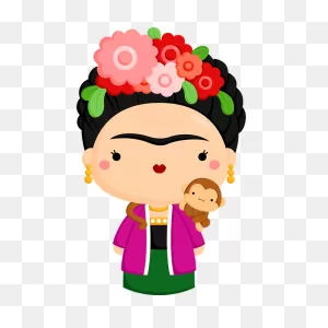 Woman Cartoon Clipart Frida - Free Image On ClipartFlare
