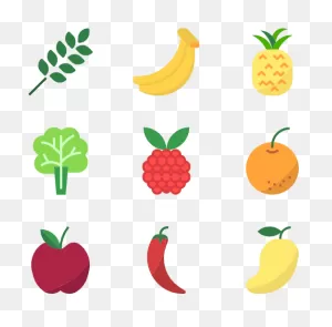 Fruits And Vegetables Clipart - Full Size Clipart (#4601846 ClipartFlare.com 