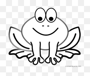 Download Black And White Frog Clipart - Black And White Frog Clip ClipartFlare.com 