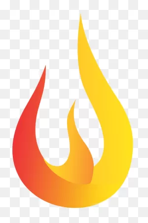 Logo Flame Bonfire - Logo De Llama De Fuego - (509X768) Png ClipartFlare.com 