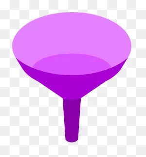 Funnel Clipart - Transparent Purple Funnel Icon - Png Download ClipartFlare.com 