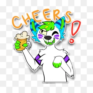 Drunk Furry By Arvenick On 