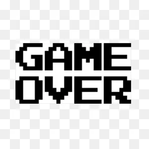 Game Over Pixel Art Png