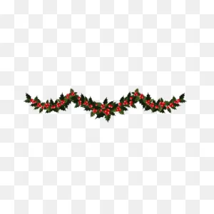 Free Download - Garland Christmas Red Transparent Png Image ClipartFlare.com 