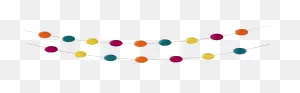 Felt Garland Png Clipart - Pom Pom Garland Clipart Transparent Png ClipartFlare.com 