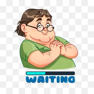 Gabe Newell - Telegram Sticker
