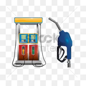 Gas Pump And Petrol Nozzle Vector Image - 1935831 | Stockunlimited