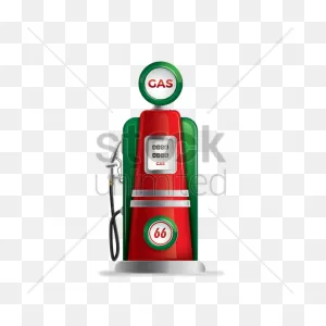 Vintage Gas Pump Vector Image - 1826483 | Stockunlimited