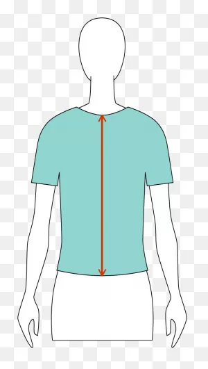 The Garments Are Measured In Your Center, In Your Back ClipartFlare.com 