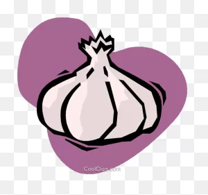 Garlic Cloves Royalty Free Vector Clip Art Illustration -Vc020205 ClipartFlare.com 