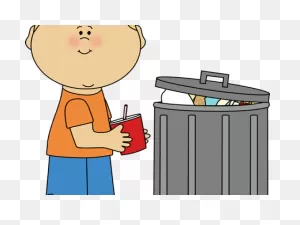 Download Hd Litter Clipart Proper Throwing Garbage - Clipart Child ClipartFlare.com 