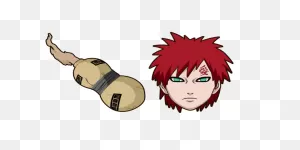 Naruto Gaara Sandbox Cursor – Custom Cursor