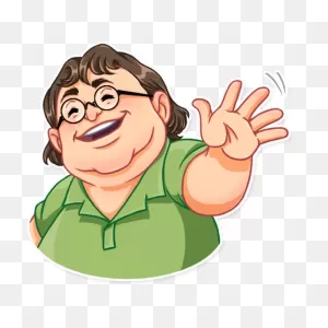 Gabe Newell - Telegram Sticker