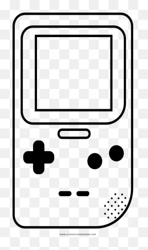Gameboy Coloring Page - Game Boy Light Clipart - Full Size Clipart ClipartFlare.com 