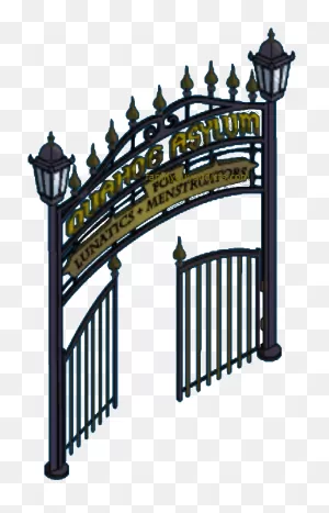 Quahog Asylum Gate - Gate Clipart - Full Size Clipart (#5791653 ClipartFlare.com 