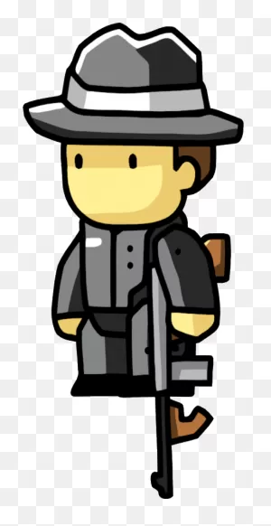 Gangster | Scribblenauts Wiki | ClipartFlare