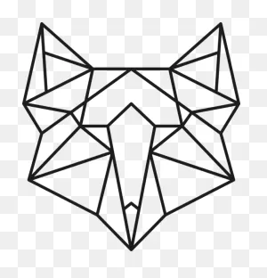 Fox Geometric Png Clipart - Full Size Clipart (#5746102) - ClipartFlare