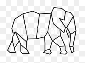 Simple Geometric Animals - Geometric Pictures Animal Easy Clipart ClipartFlare.com 