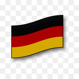 German Flag Vector Drawing | Free PNG-WebP