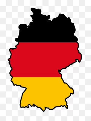 German Flag Map | @escobsession