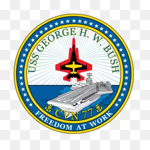 Navy Carrier Ship Cvn 77 Uss George H. W. Bush Magnet