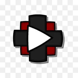 Geometry Dash Custom Play Button By Thepuffpuff30 On 