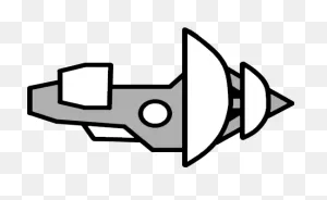 Ship20 - Geometry Dash Vault Ship | Full Size Png Download | ClipartFlare