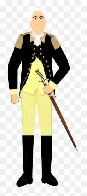 General George Washington Hat - George Washington Suit Drawing ClipartFlare.com 