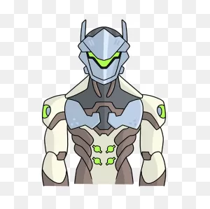 How To Draw Genji From Overwatch - Really Easy Drawing Tutorial