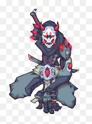 Oni Genji - Page Doll By Raambu | Overwatch Oni Genji, Overwatch ClipartFlare.com 