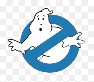 Ghost Buster Logo Png , Png Download - Cute Ghost From ClipartFlare.com 