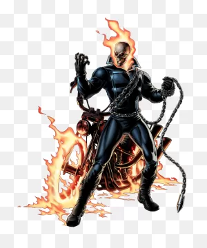 Ghost Rider Right Portrait Art Clipart - Full Size Clipart ClipartFlare.com 