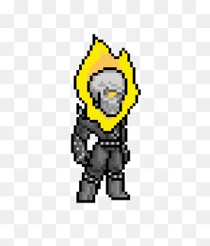 Super Ghost Rider | Pixel Art Maker