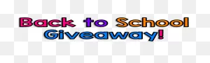Back To School Giveaway Clipart - Full Size Clipart (#3155816 ClipartFlare.com 