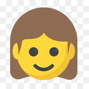 Emoticon, Girl Emoji, Girl Smiling, Joyful, Smiling Icon - Download On ClipartFlare.com 