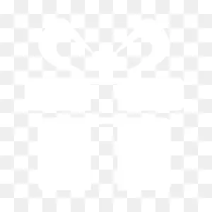 White Gift Icon - Free White Party Icons