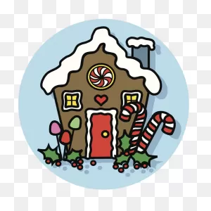 Gingerbread House Clipart Transparent 2 - ClipartFlare