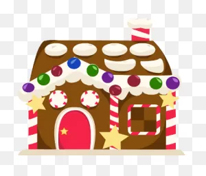 Gingerbread House Png - Gingerbread House Clipart - Large Size Png ClipartFlare.com 