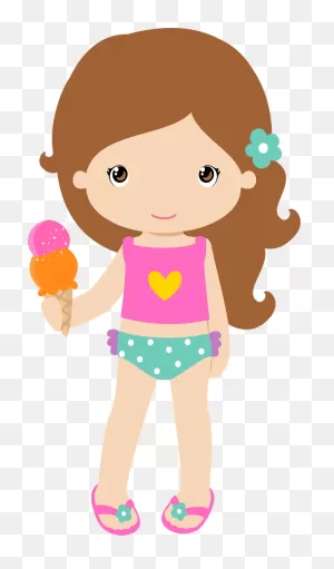 Girls ‿✿⁀○ Girl Clipart, Beach Clipart, Clip - Girl At The Beach ClipartFlare.com 