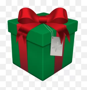 Christmas Gift Box Green Transparent Png Clip Art | Christmas Gift ClipartFlare.com 