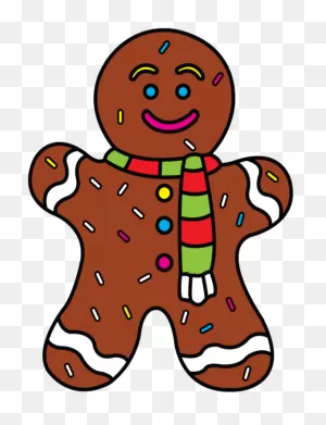 Drawing Of Gingerbread Man Clipart - Full Size Clipart (#5631268 ClipartFlare.com 