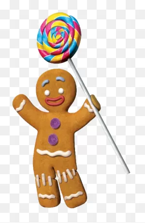 Gingerbread Man | Wikishrek | ClipartFlare