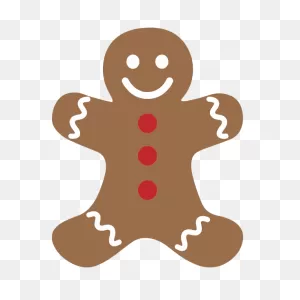 Gingerbread Man | Free PNG-WebP