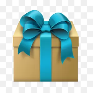 Gift Box With Blue Bow Free Clipart | Christmas Gift Clip Art ClipartFlare.com 