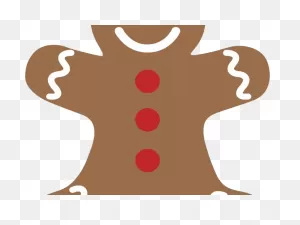 Gingerbread Clipart Transparent Background - Gingerbread Man ClipartFlare.com 